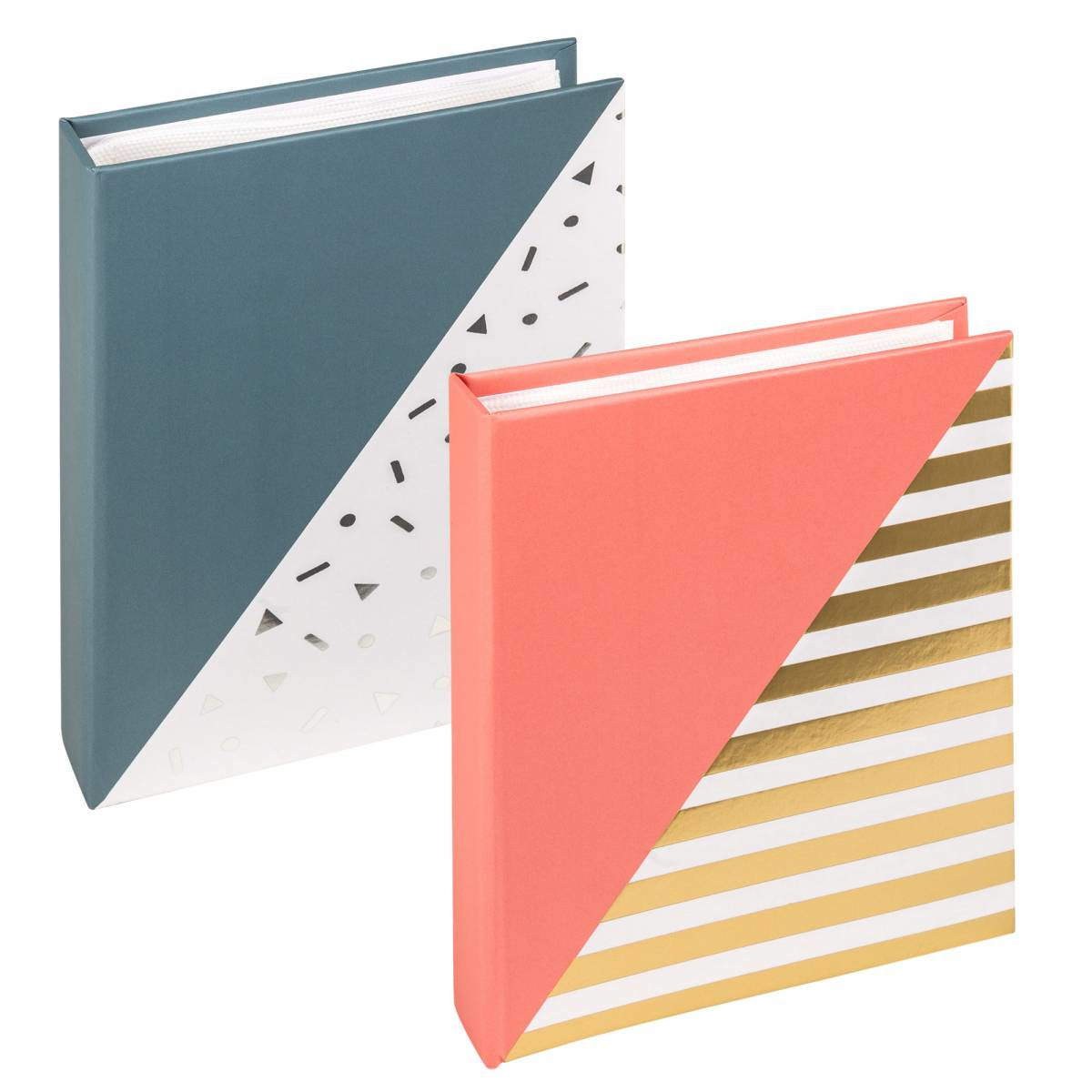 Walther Design Walther Fotoalbum Mini Unite – für 100 × 150 mm, 24 Fotos, sortiert, Kunststoff, 125 × 170 × 25 mm