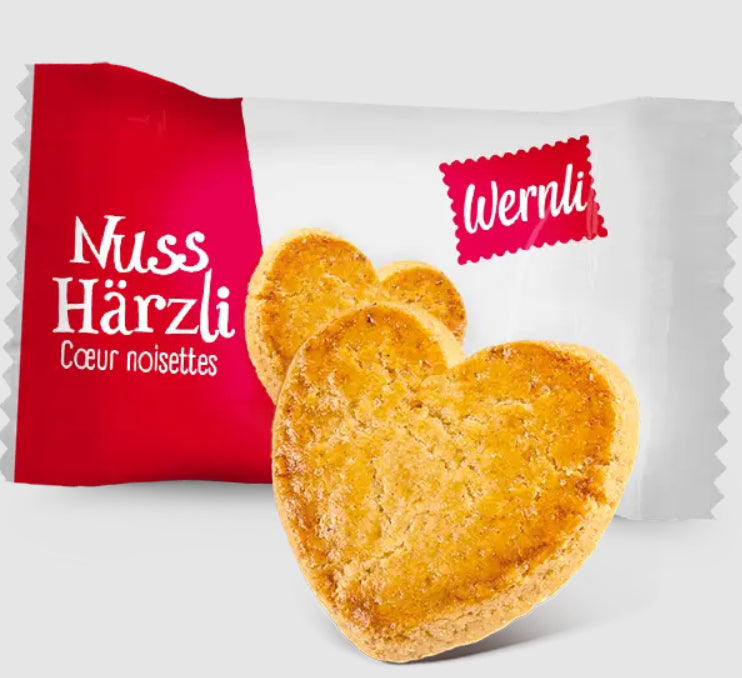 Wernli Nuss-Härzli Guetzli – Haselnuss – 1,215 kg