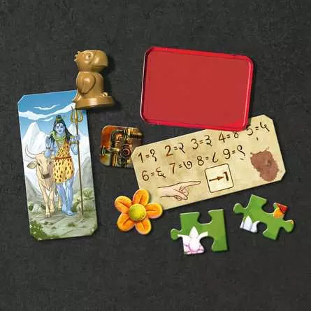 Ravensburger Adventskalender Der indische Palast – 50 × 34 × 5 cm, mit Rätseln