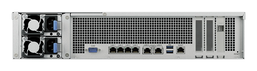 Synology SA3610 – 12-Bay Rack 2U NAS – Intel Xeon D-1567, 16 GB RAM, 10GbE, DSM