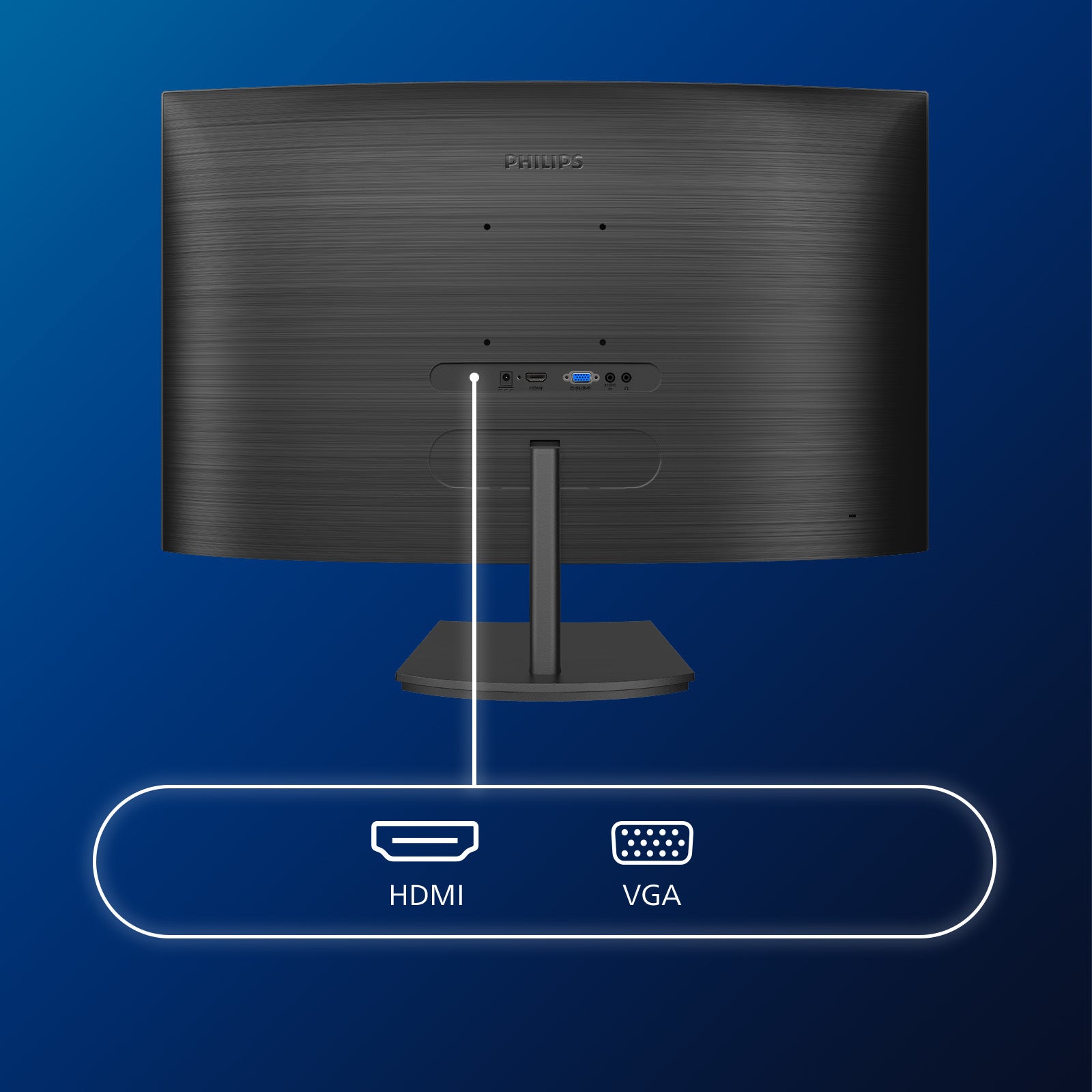 Philips 241E1SCA/00 – 23,6" Curved, 1920 × 1080 (Full HD), VA