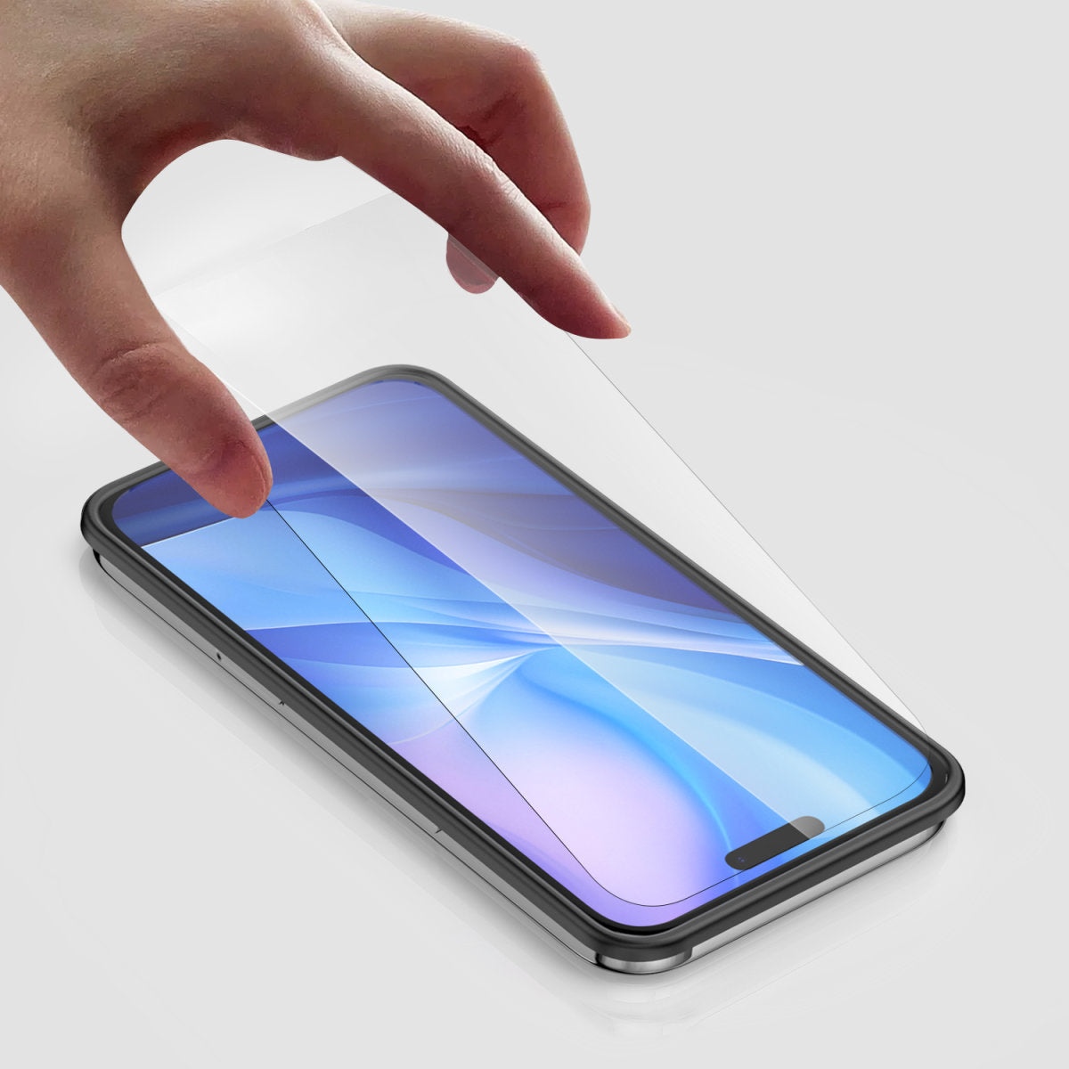 4smarts Displayschutz (Panzerglas), Case Friendly – für iPhone 16 Pro Max – mit Applikator