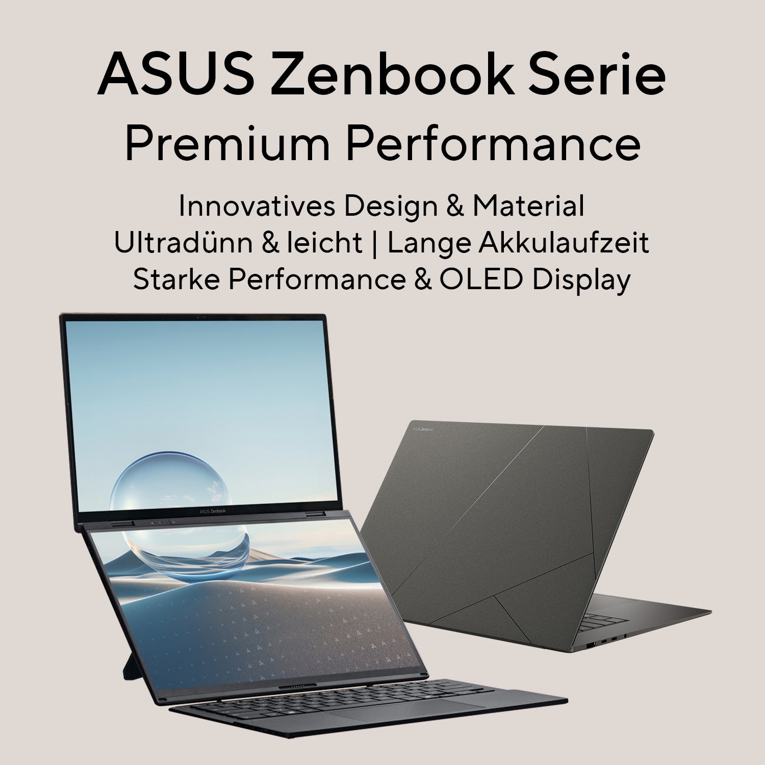 ASUS Zenbook S16 UM5606GA-SR565W – 16" WQXGA+ OLED Touch, Ryzen AI 9 465, 16 GB, 512 GB SSD, Win 11 Home