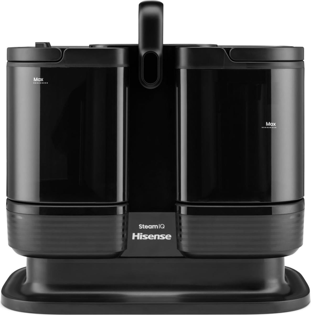Hisense Dampfreiniger HSSC07A – 1,8 l – Schwarz – 30,3 × 24,1 × 33,2 cm
