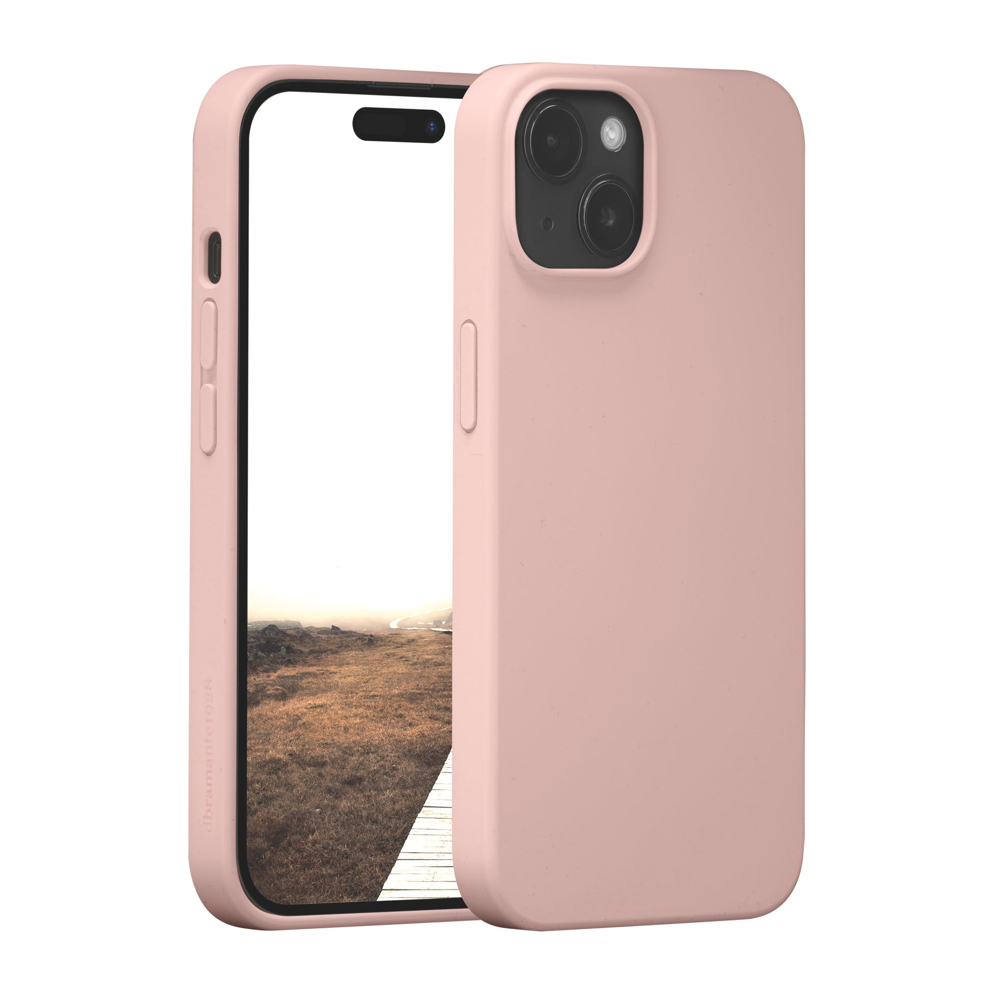 dbramante1928 Monaco Backcover – für Apple iPhone 15 Plus, MagSafe, Pink