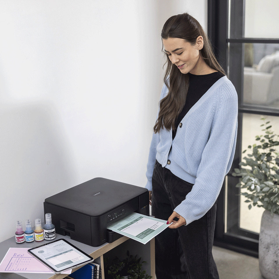 Brother Dcp-T430W – Farbtintenstrahl-Multifunktionsdrucker, A4, 3-in-1, Duplex, WLAN, AirPrint, Mopria