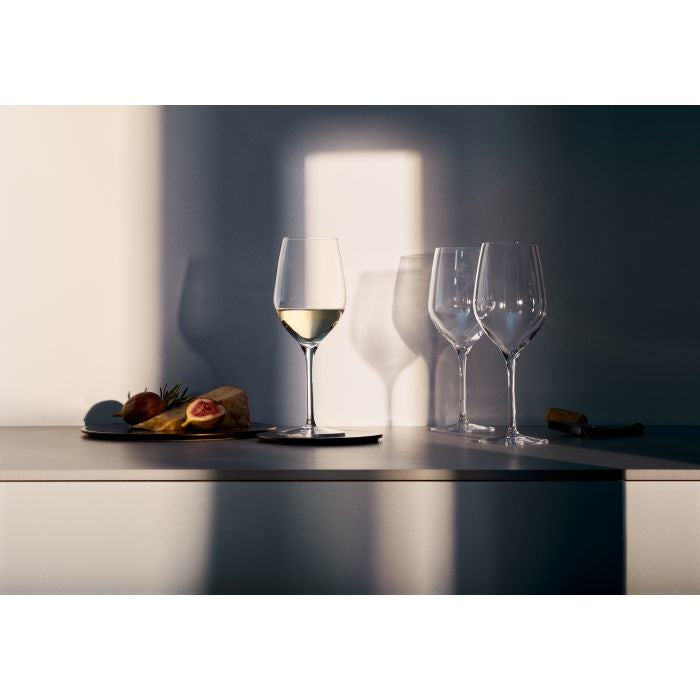 WMF EasyPlus Weissweingläser – 6er Set, 390 ml, Glas, Transparent, spülmaschinenfest