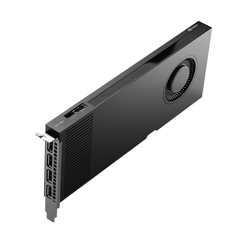 PNY RTX 4000 Ada 20 GB – PCIe Grafikkarte – 4×DisplayPort 1,4a, PCIe x16 4,0, 130 W