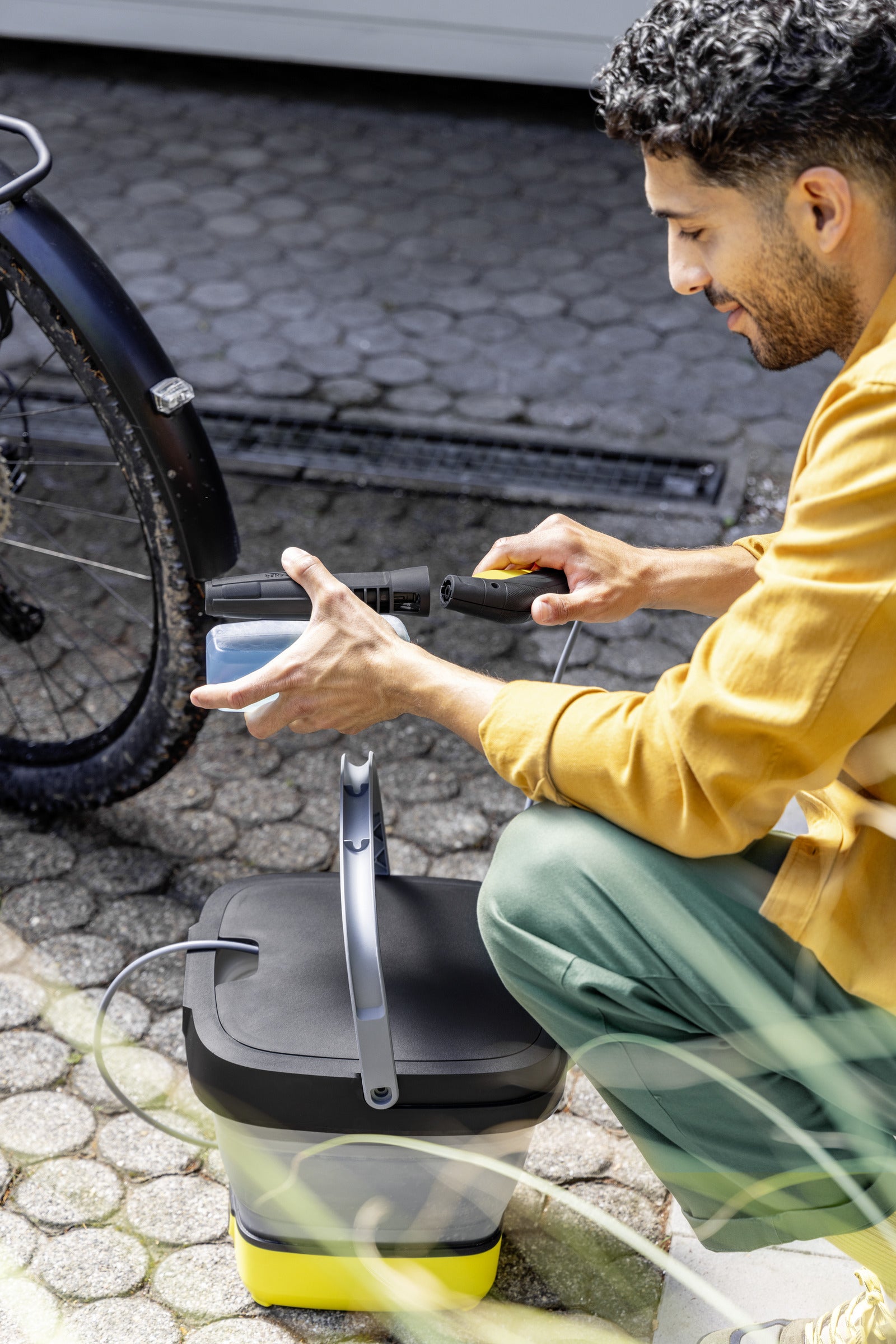 Kärcher Düse 2.644-419.0 (Kegeldüse) – schwarz/weiss, für OC3, OC 3 Plus, OC 3 + Bike und andere – 6,1 × 16,5 × 10,5
