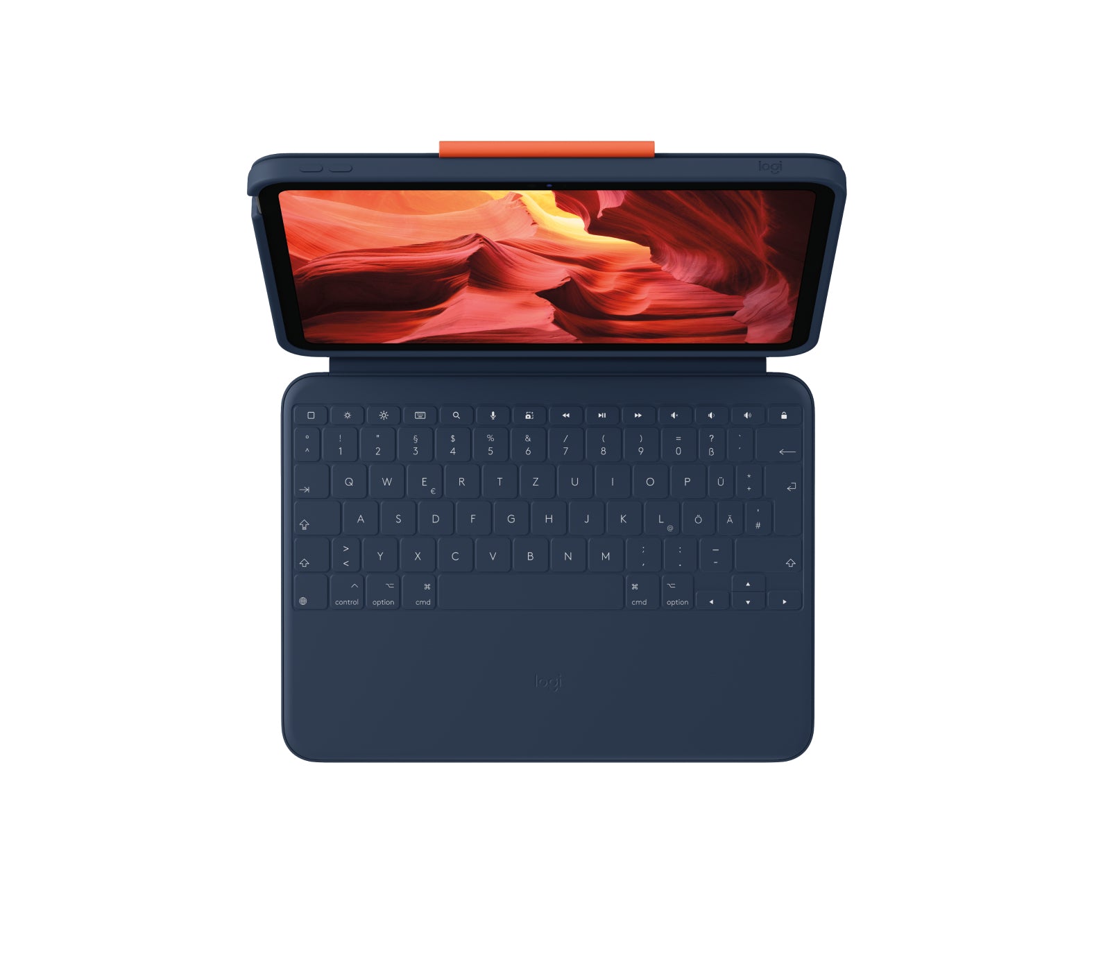 Logitech Rugged Combo 4 – Tastatur, Blau