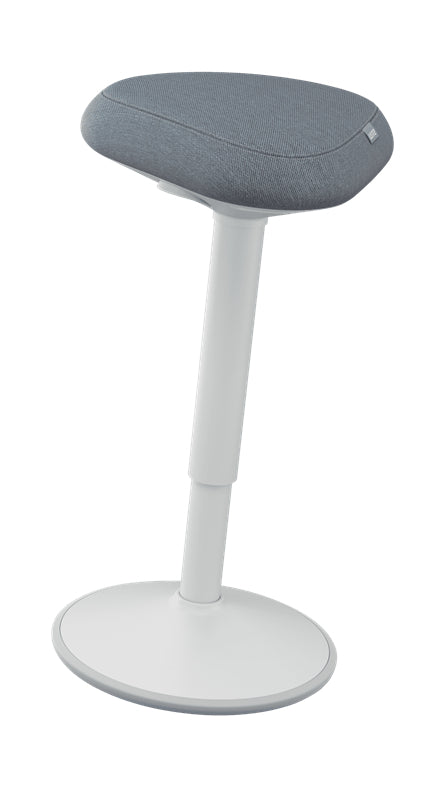 Leitz Gepolsterter Sitz – 57 cm, Dunkelgrau