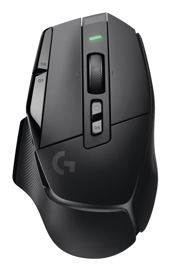 Logitech G G502 X Lightspeed – Gaming-Maus – Kabellos (2,4 GHz), 25600 DPI, rechts, Schwarz