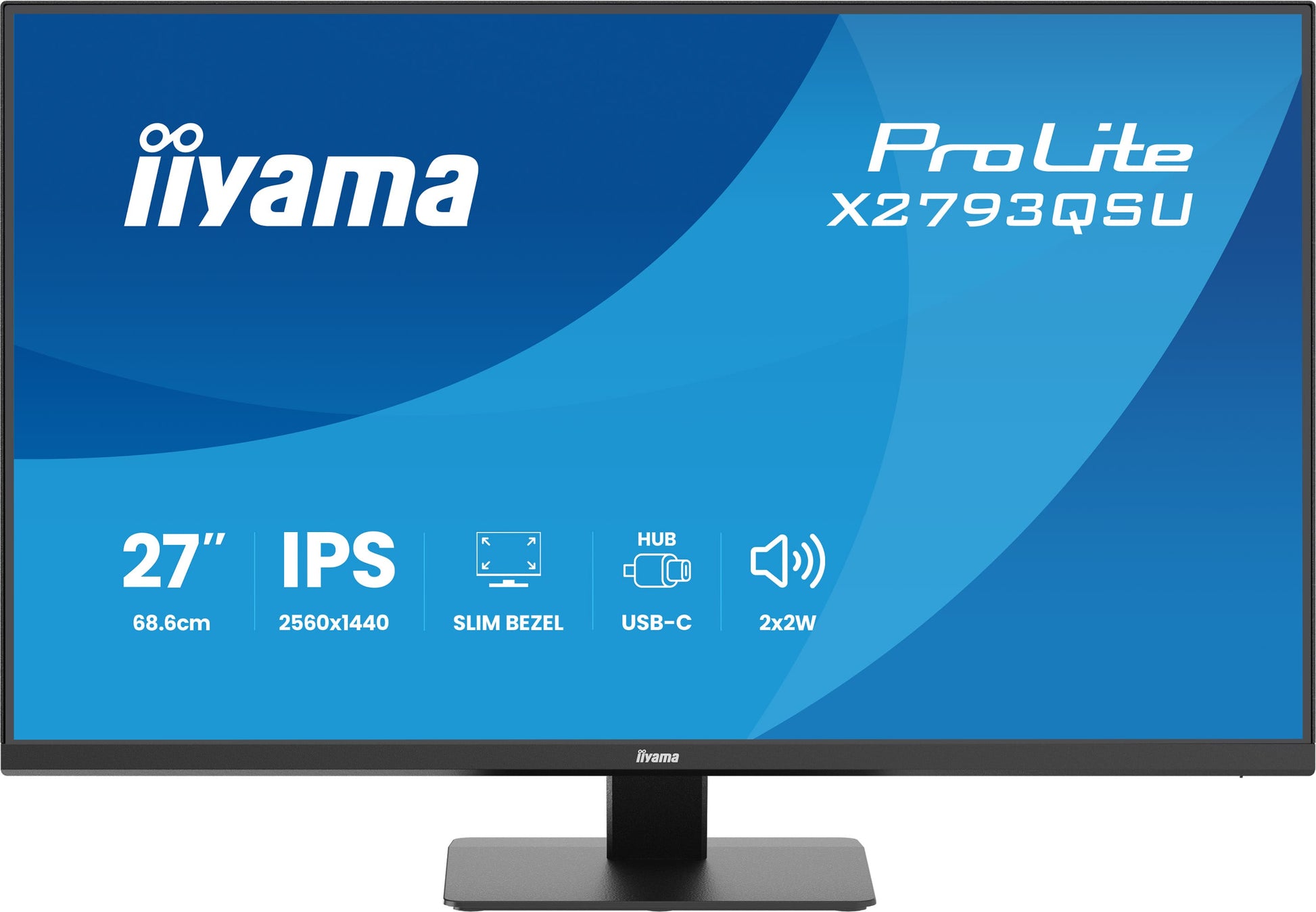 iiyama ProLite X2793QSU-B1 – 27", 2560 × 1440 (WQHD), IPS