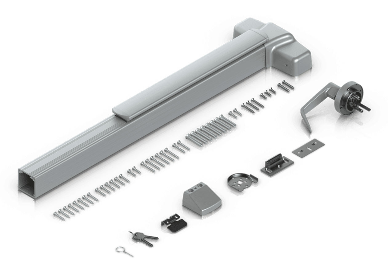 Ubiquiti Riegel – 30 V, Aluminium/Edelstahl, Grau, 838×294×94 mm