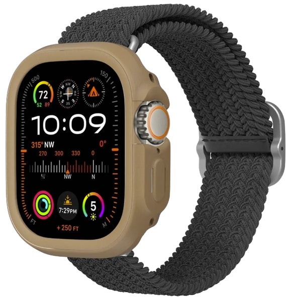 RhinoShield Watch Ultra 49 mm – Thermoplastisches Elastomer (TPE), Bronze, für Apple Watch Ultra