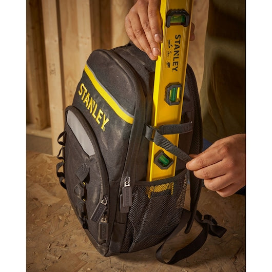 Stanley Werkzeugrucksack, 160 × 350 × 440 mm, Nylon, Schwarz, Rucksack-Tragefunktion