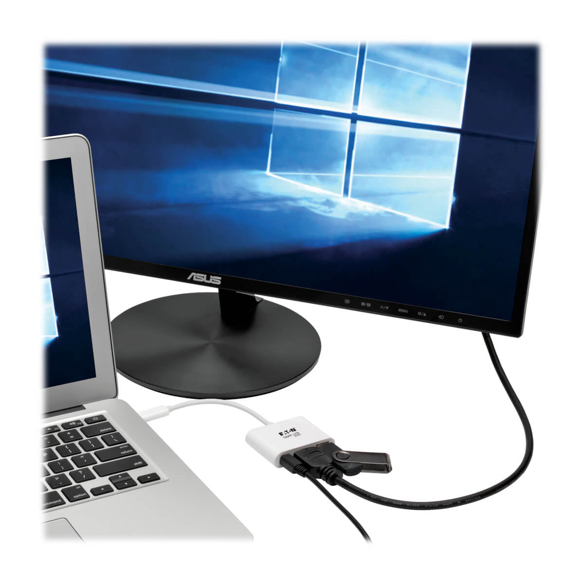 Tripp Lite U444-06N-HU-C Multiport-Adapter – USB-C, 1× HDMI, 1× USB-A, 60 W PD