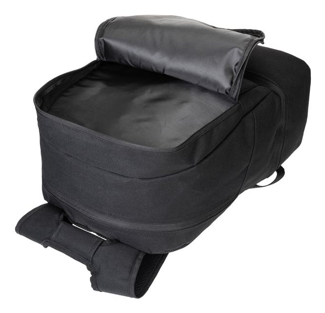 KOOR Sportrucksack F02641 – 25 l, mit Schuhfach, 600D Polyester – Schwarz, 180 × 450 × 320 mm