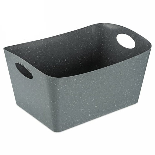 Koziol Aufbewahrungsbox – Recycelbarer Kunststoff – Grau – 480 × 237 × 310 mm