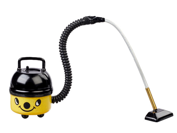 HobbyFun Staubsauger, Motiv Haus, 4 cm, schwarz/gelb