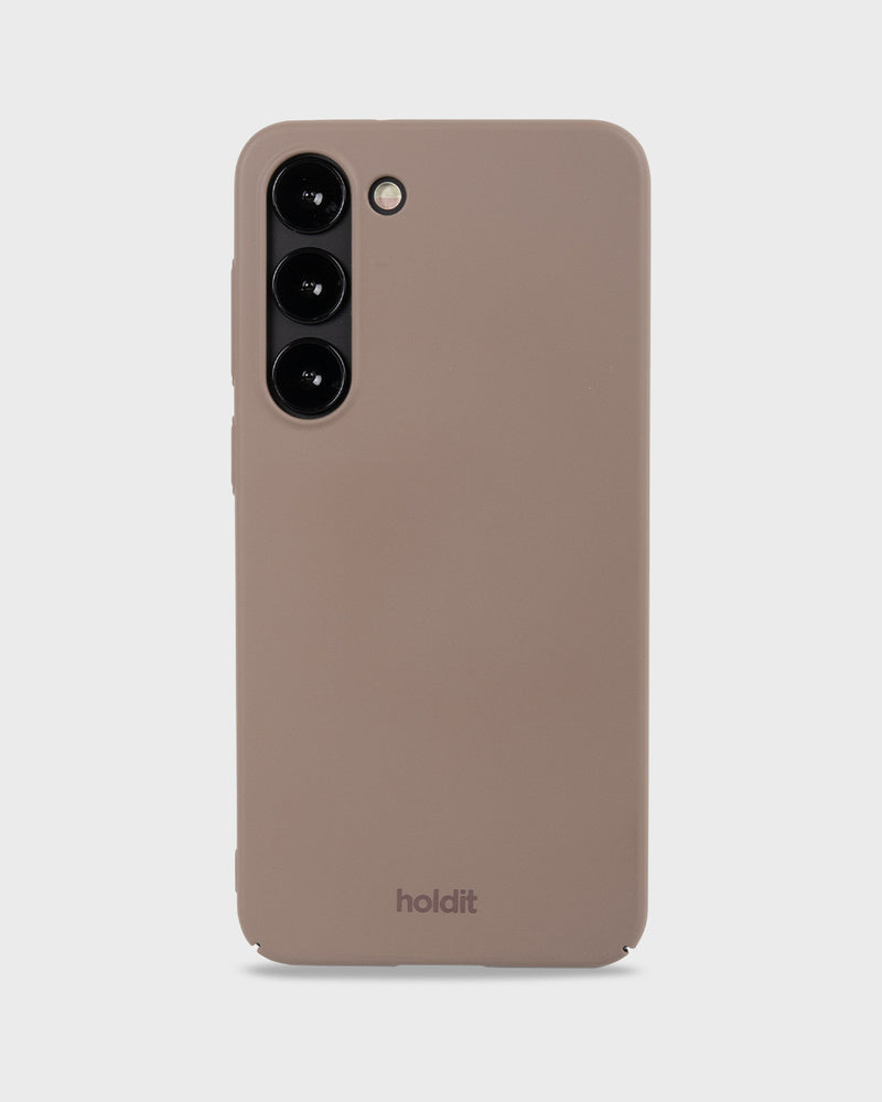 Holdit – Backcover – für Samsung Galaxy S24 – Braun – Silikon
