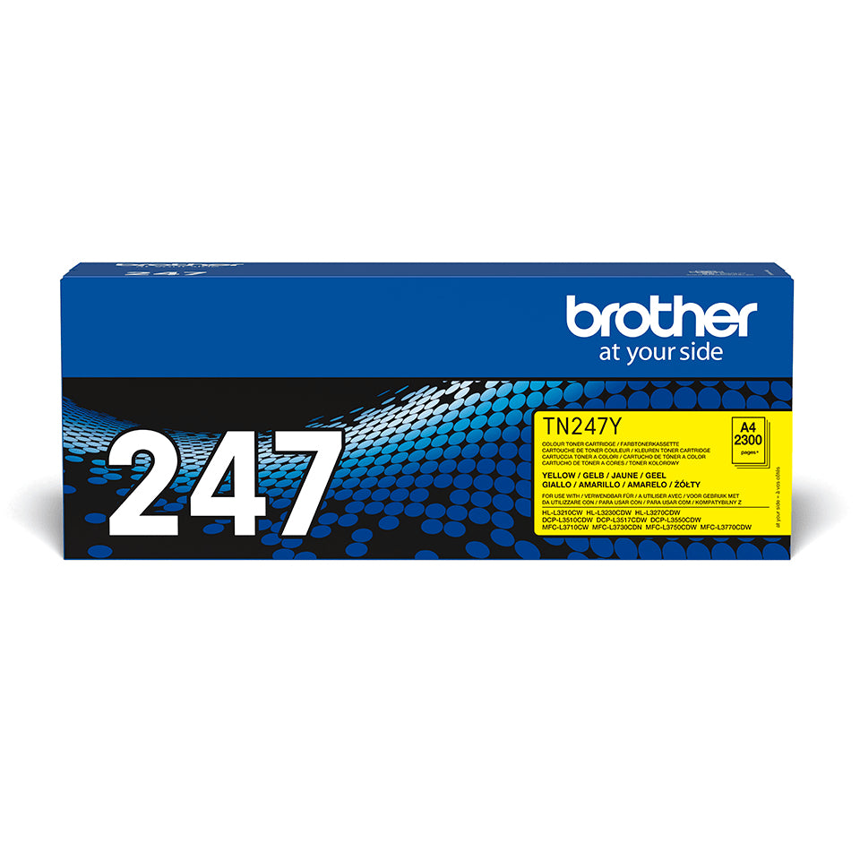 Brother Toner – Gelb, 2300 Seiten