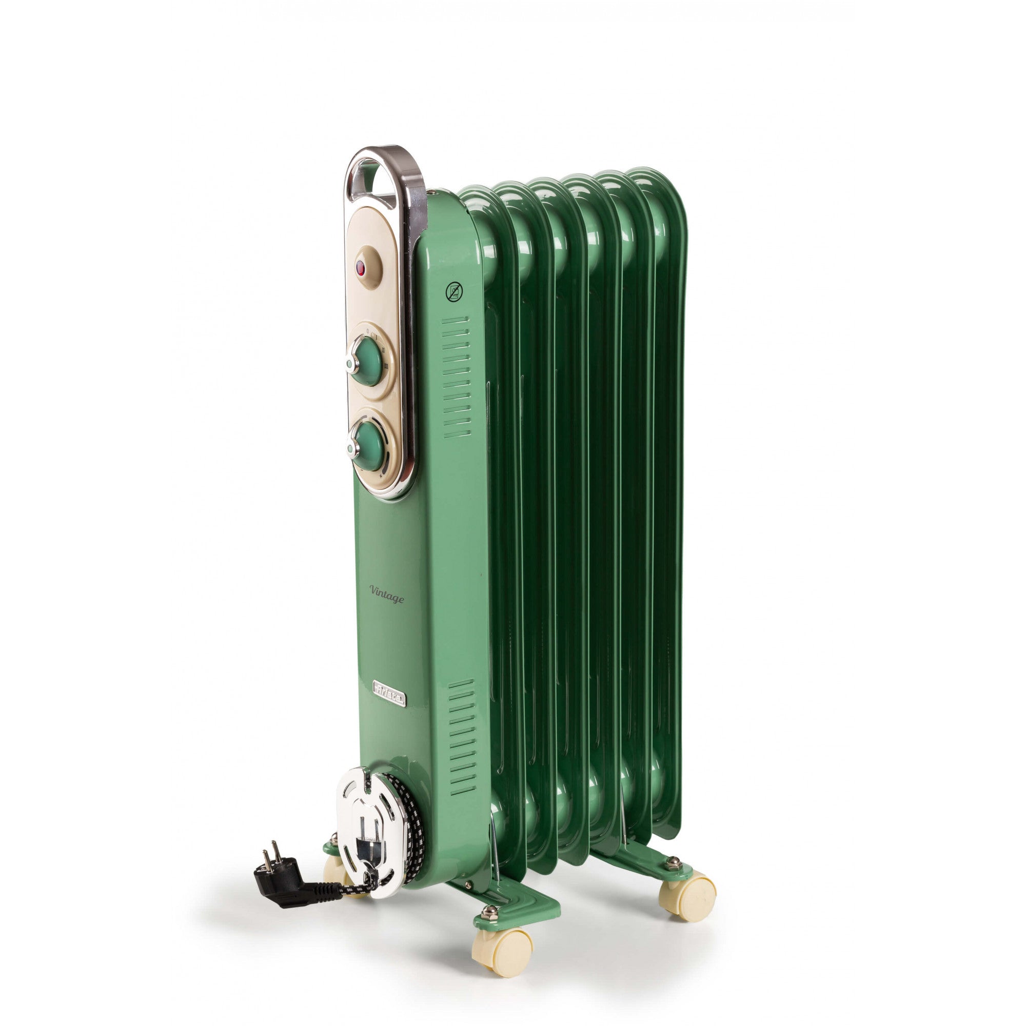 Ariete Vintage Line 8250/04 Öl-Heizlüfter – 12,2 × 67,5 cm, grün