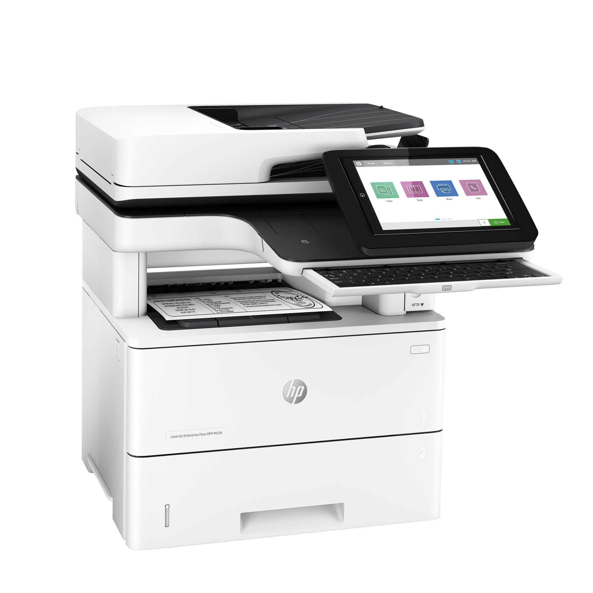 HP LaserJet Enterprise Flow M528Z – S/W Laser-MFP A4 – LAN – Duplex – 43 Seiten/Min S/W