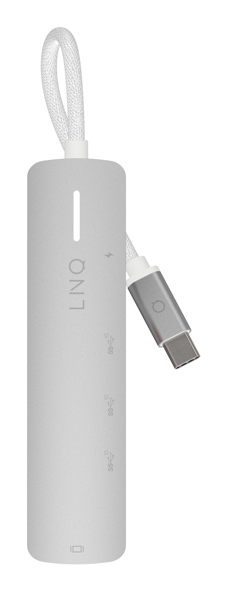 LINQ ProConnect Multiport-Adapter – USB-C, 1× HDMI, 1× USB-A, 3× USB-C, 140 W PD, 2.5GbE