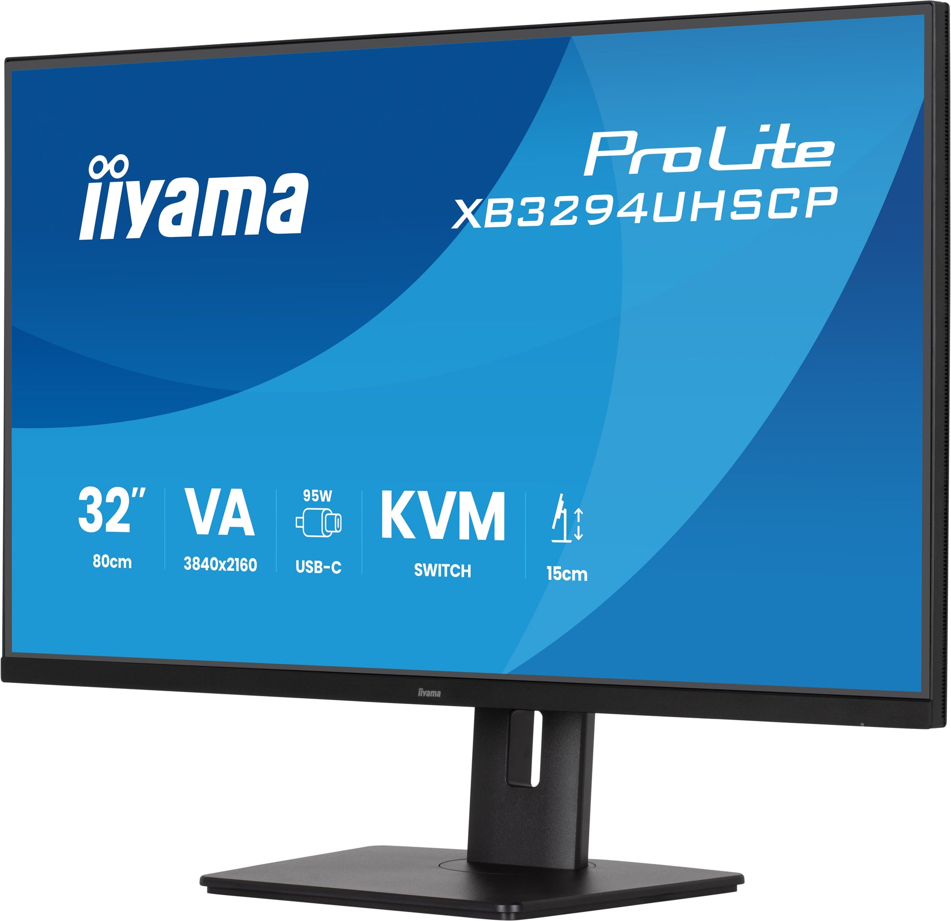 iiyama XB3294UHSCP-B132IN – Monitor, VA, USB-C (95 W)