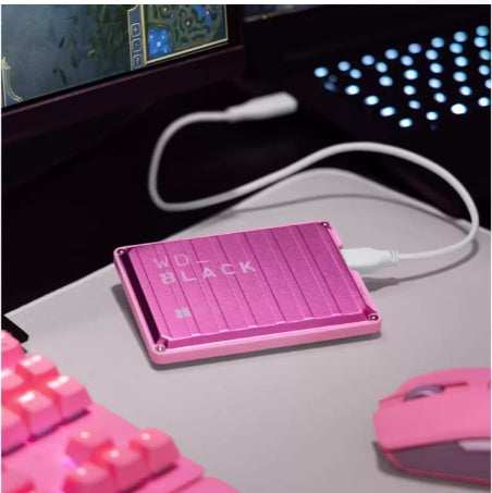 Western Digital Black P10 Game Drive Speichergerät – 2 TB, Pink