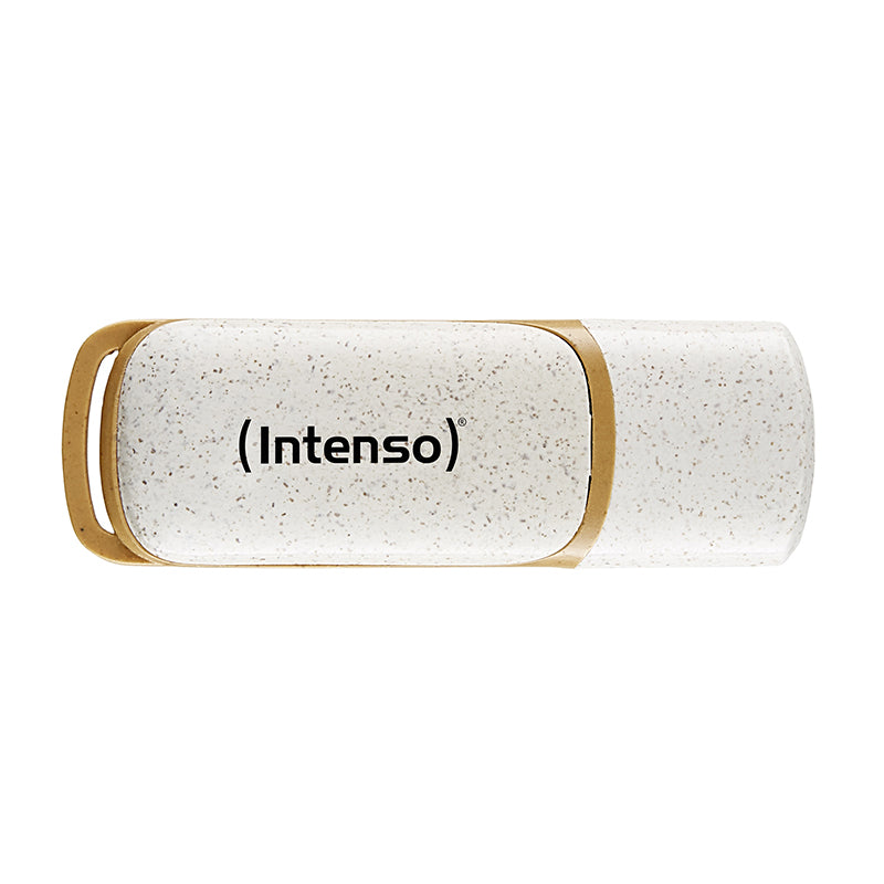 Intenso Green Line 3540480 USB-Stick 32 GB – USB-A USB 3.2 Gen 1, 70 MB/s Lesen, mit Kappe, Beige
