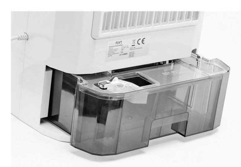 Ecofort Luftentfeuchter ecoQ 9L – 9 L/24 h, bis 50m², Tank 5 l, Hygrostat