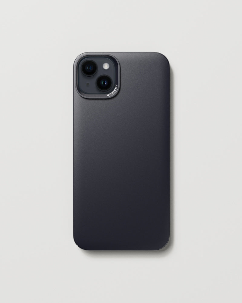 Nudient Thin Backcover – für Apple iPhone 14 Plus – MagSafe, Mikrofaser+Recycling-Kunststoff, Midwinter Blue