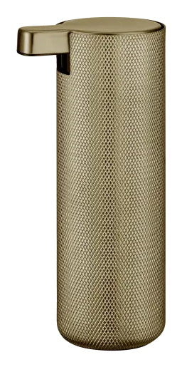 Blomus Modo Rof Seifenspender – Edelstahl, Messing, 165 ml