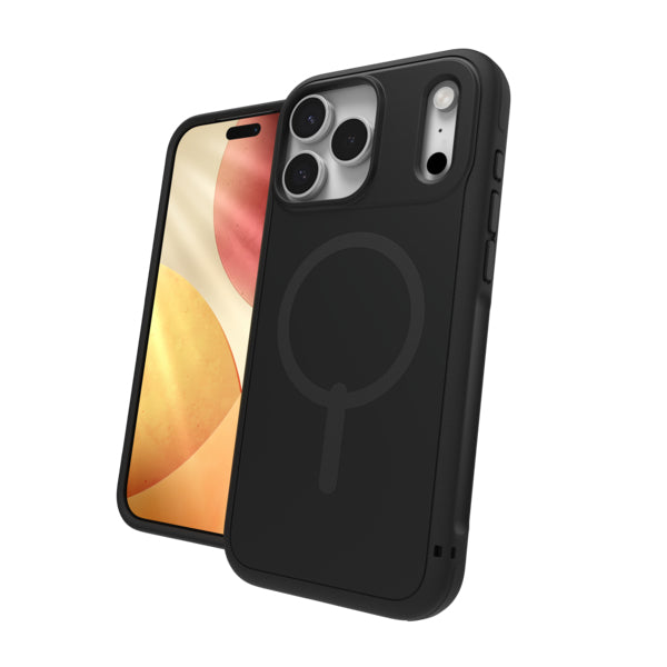 ZAGG Sedona Snap – Backcover – für Apple iPhone 17 Pro Max – MagSafe, Graphen, Schwarz, bis 4 m sturzsicher