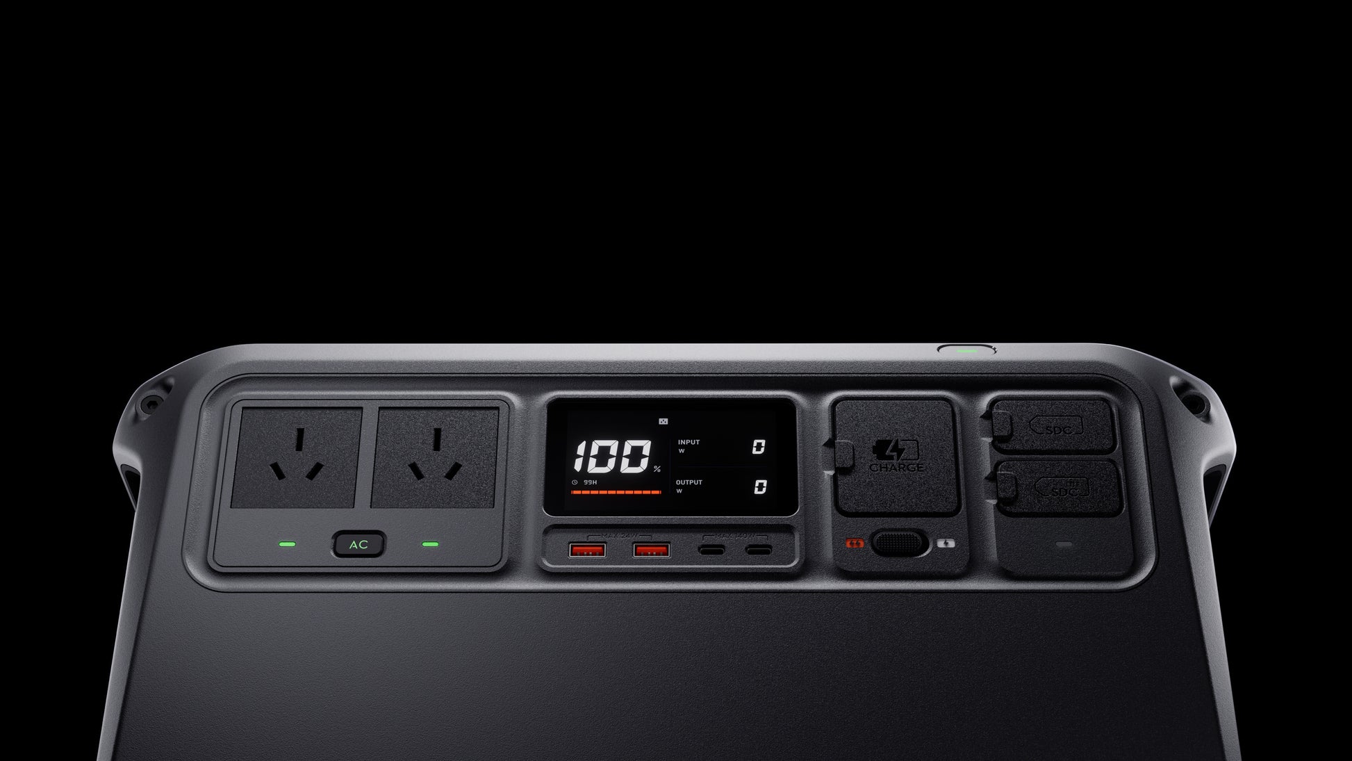 DJI Power 1000 V2 – Powerstation, 1024 Wh, 2600 W AC, LiFePO4, 6× AC, LCD, Wireless Charger