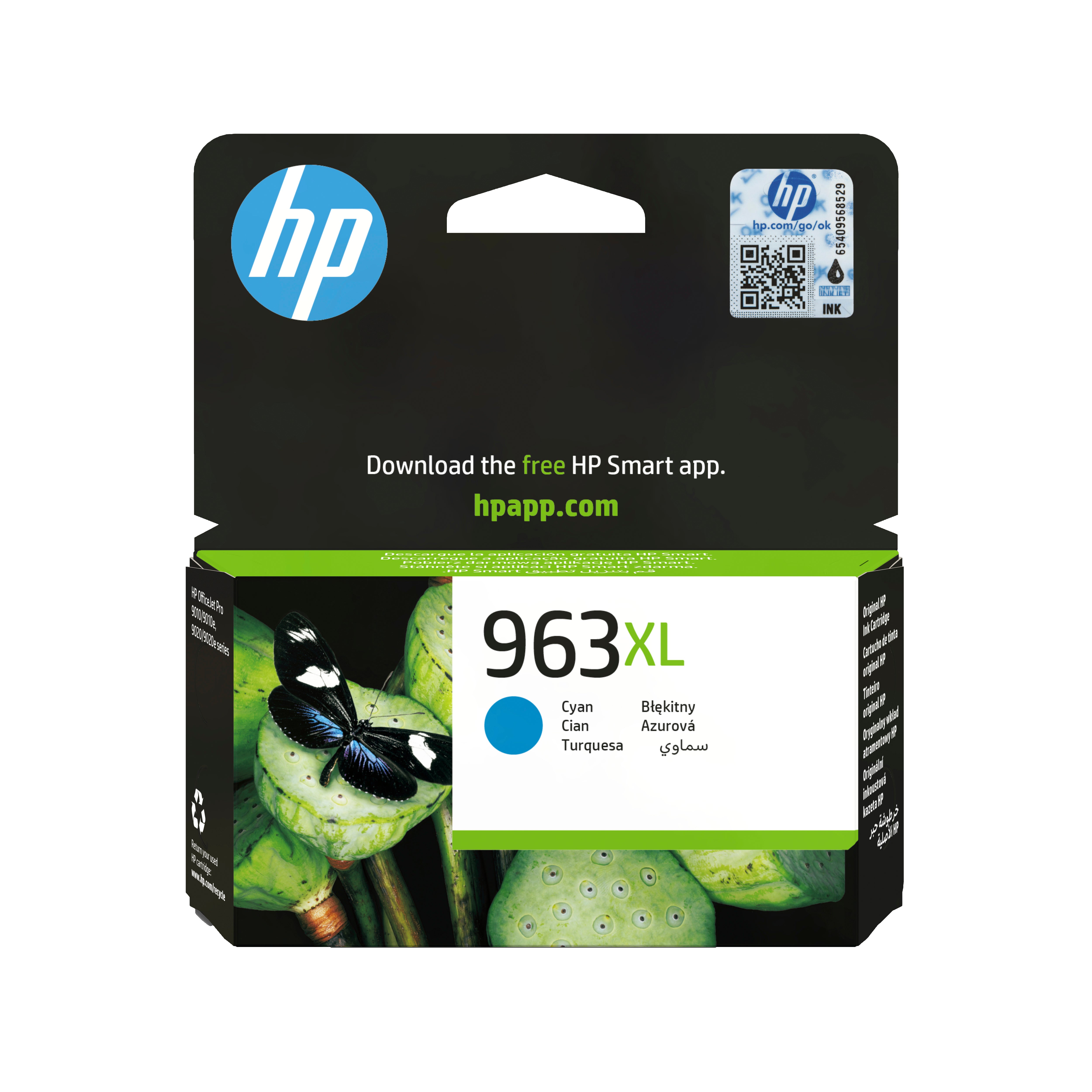 HP Tintenpatrone 963XL, Cyan