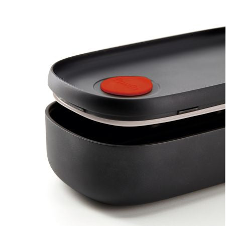 Lékué Lunchbox – 500 ml, 10,0 × 19,2 × 11,0 cm, Kunststoff (PP), mit Deckel