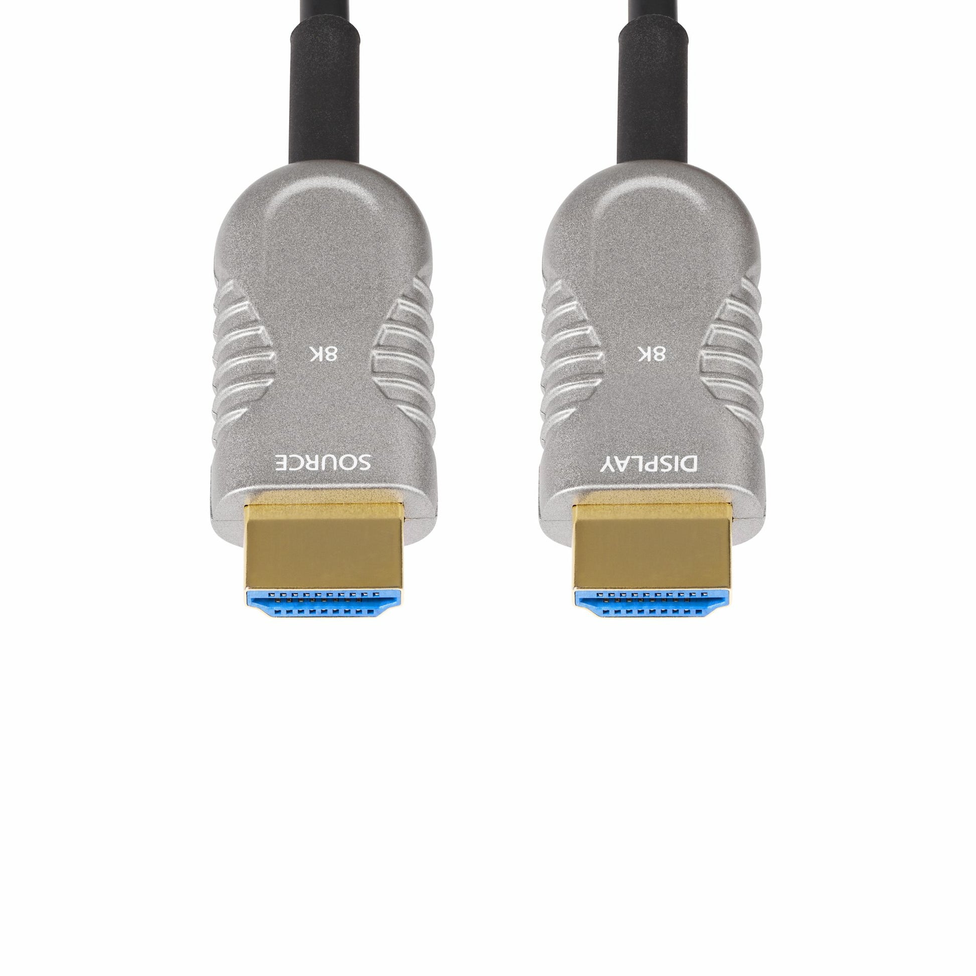 StarTech.com HDMI Kabel HDMI 2.1 8K 60 Hz – 30,4 m – AOC, aktiv – Schwarz/Silber