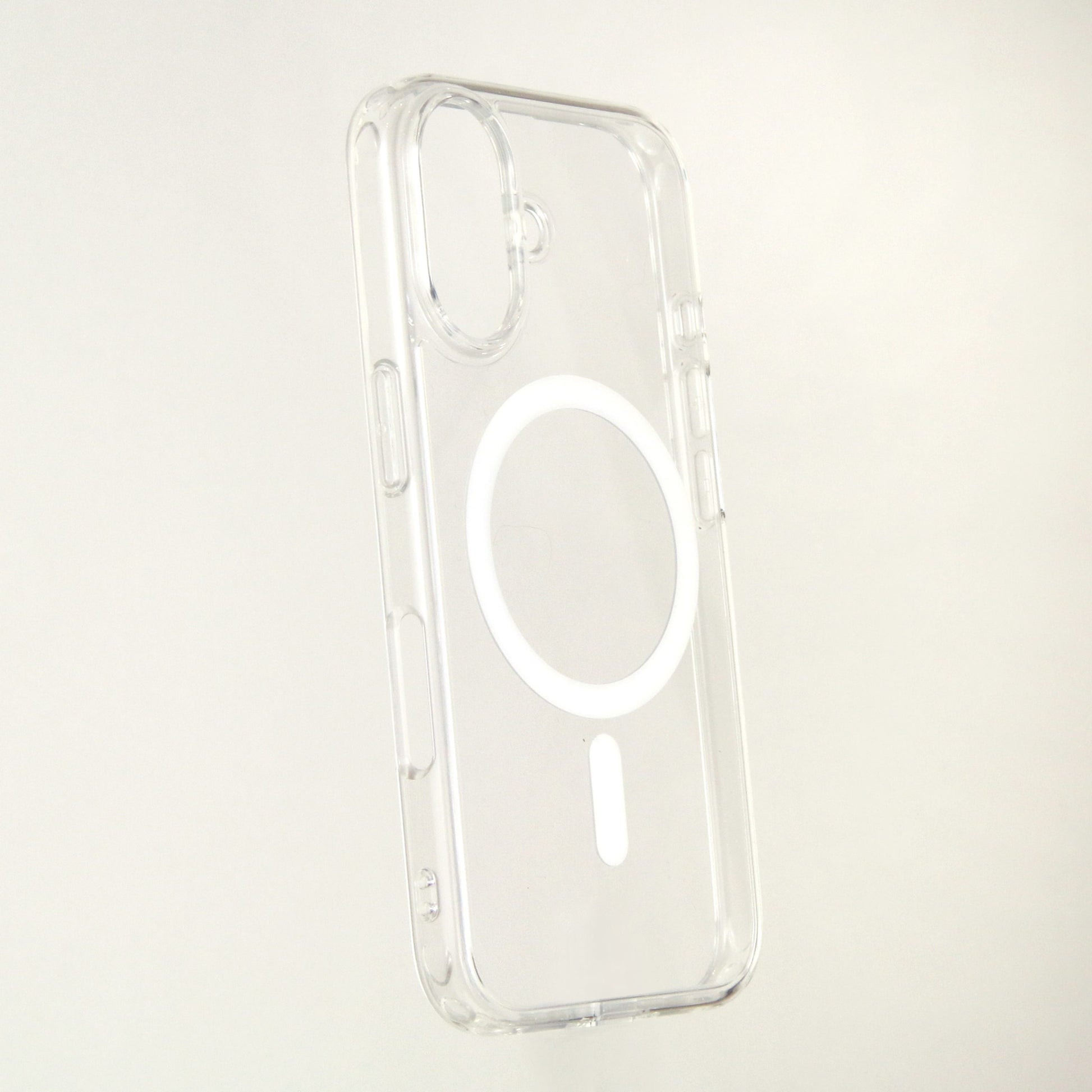 Rabbiter Backcover – für Apple iPhone 16, MagSafe, Mikrofaser+Silikon, Transparent