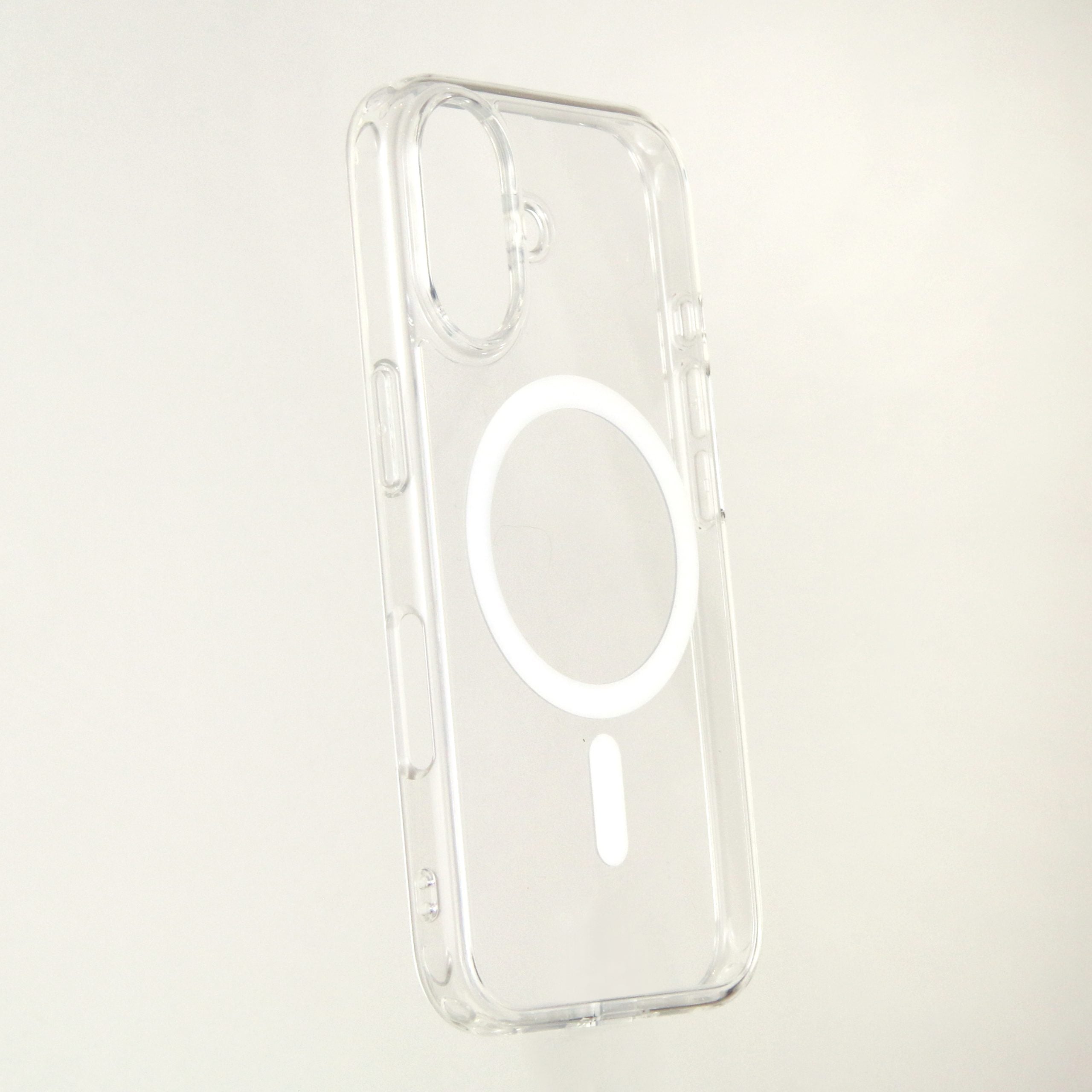 Rabbiter Backcover – für Apple iPhone 16, MagSafe, Mikrofaser+Silikon, Transparent