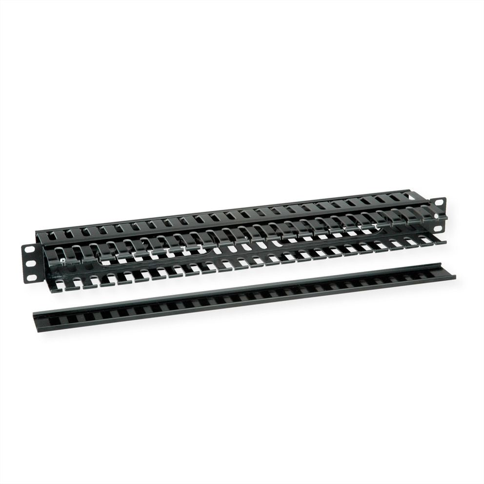 VALUE Bürstenleiste 19", 1U, schwarz
