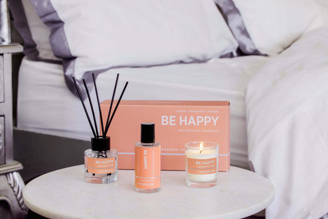 Stoneglow Geschenkset Be Happy Lavendel – 3-teilig – 50 ml