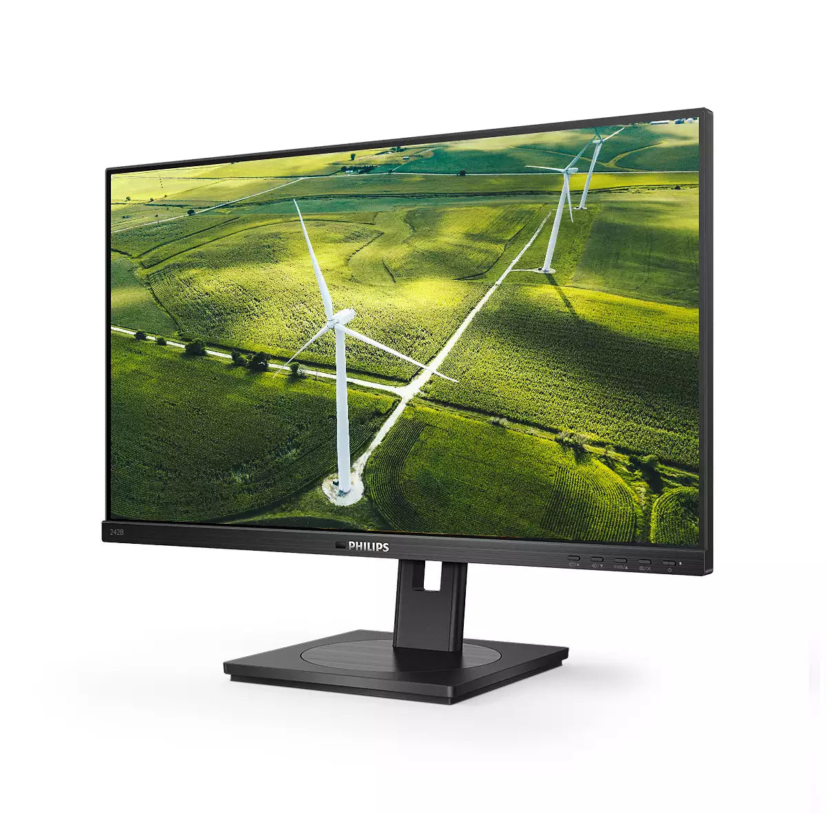 Philips 242B1G/00 – Monitor, 23,8", 1920 × 1080 (Full HD), IPS, 75 Hz, 250 cd/m², VESA 100 × 100, Schwarz