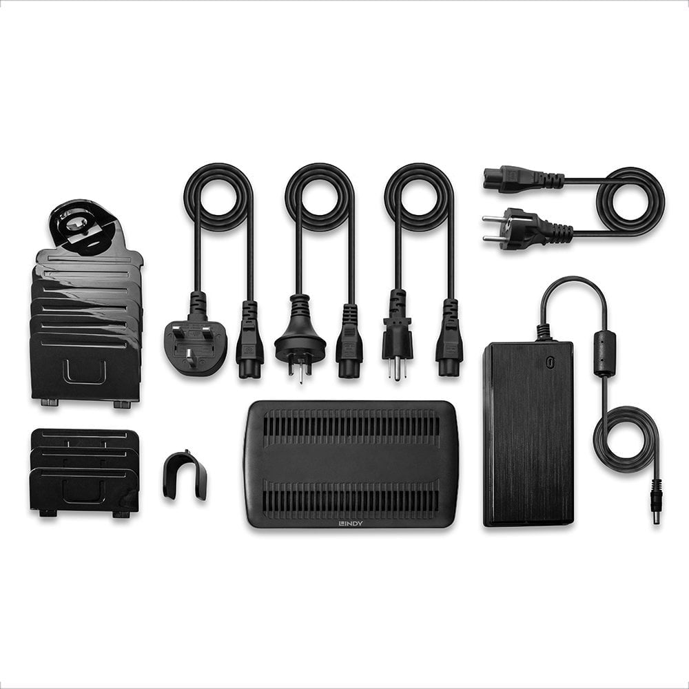 Lindy Ladestation – 160 W, 6× USB