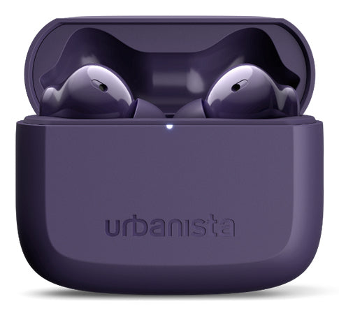 Urbanista Palo Alto TWS In-Ear – ANC, Qi-Ladecase, Violett, BT 5.3
