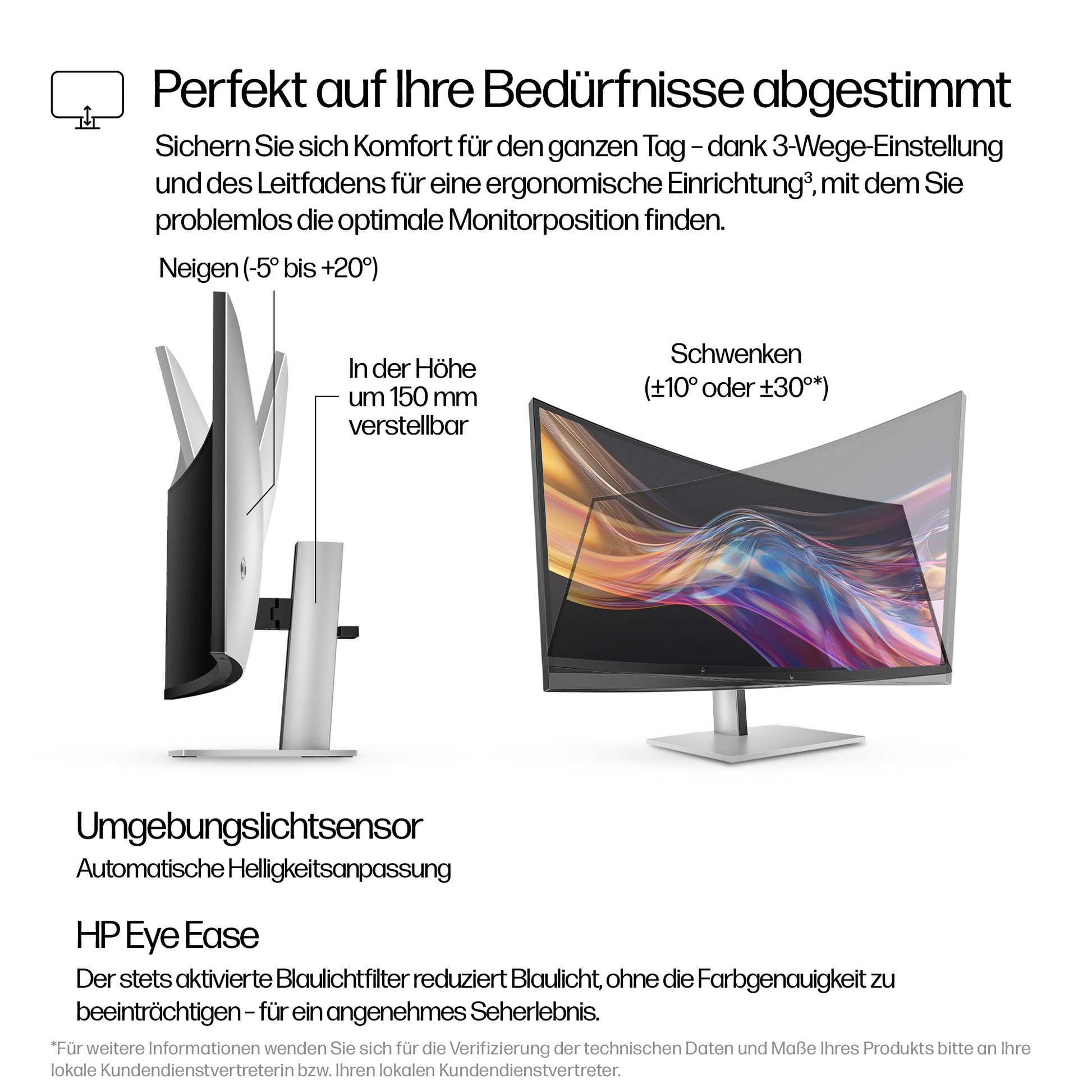 HP 738PU – Monitor, 37,5" 3840 × 1600 (WUHD), IPS, 400 cd/m²