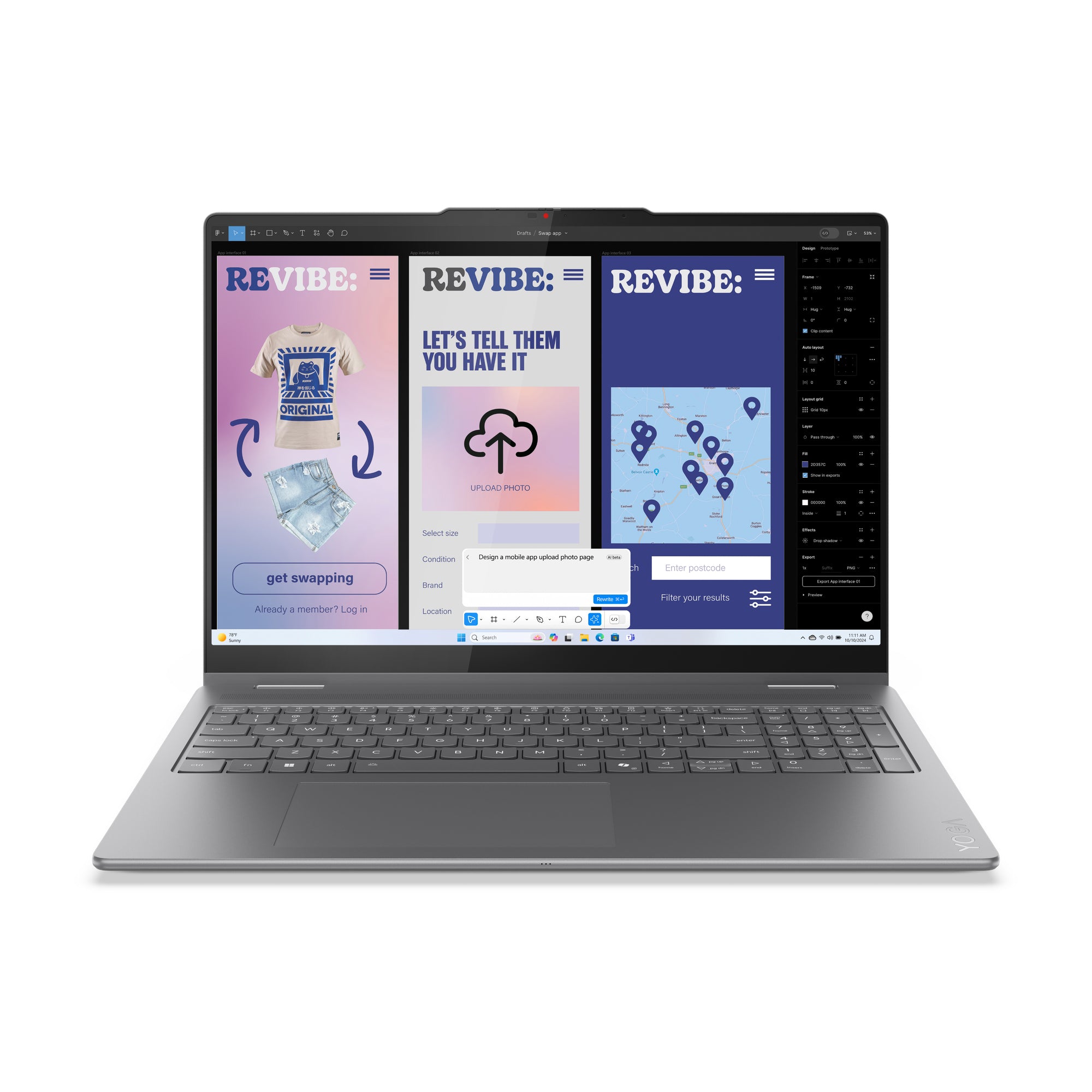 Lenovo Yoga 7 2in1 – 16" WQXGA+ OLED Touch, Core Ultra 7 258V, 32 GB, 1 TB SSD, Win 11 Pro, QWERTZ (CH)