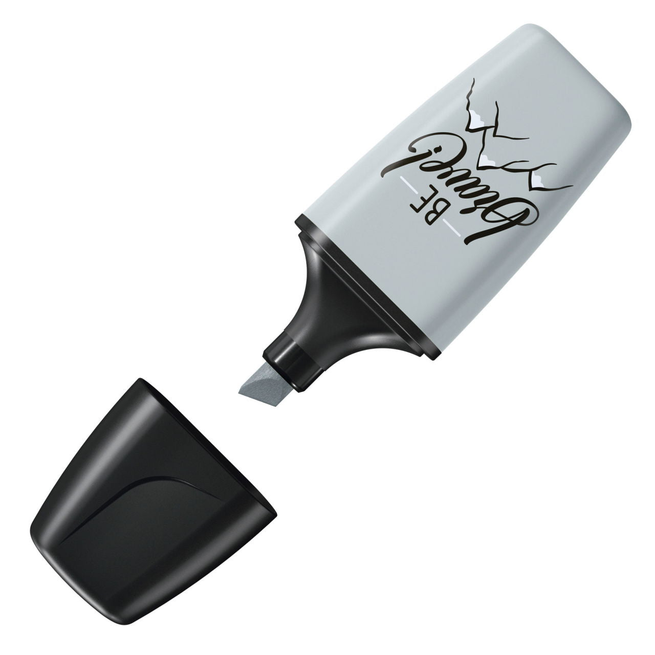 STABILO BOSS Textmarker Mini Set 3 Farben Pastell – Keilspitze, 2–5 mm